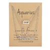 Bijoux d'anniversaire présentés sur carte