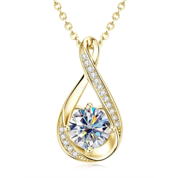 Collier Lnngy avec pendentif infini pour femme