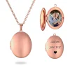 Collier médaillon personnalisé pour femme