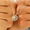 Nouveau collier tendance en cuivre