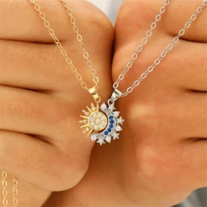 Nouveau collier tendance en cuivre