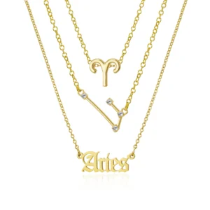 Bijoux d'anniversaire présentés sur carte