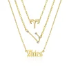 Bijoux d'anniversaire présentés sur carte