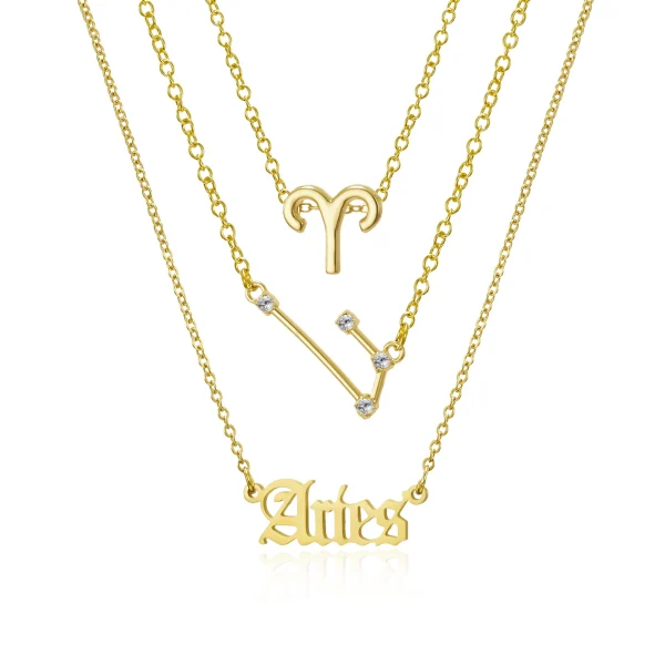 Bijoux d'anniversaire présentés sur carte
