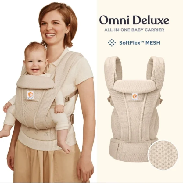 S494a879033cb480d8efd4daaafe3e813S.webp Porte-bébé multi-positions en coton et maille respirante