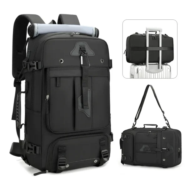 Sac à dos de voyage extensible pour homme