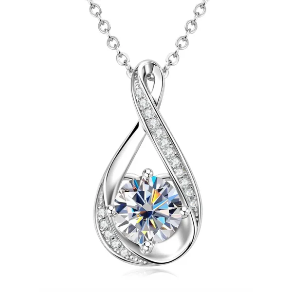 Collier Lnngy avec pendentif infini pour femme