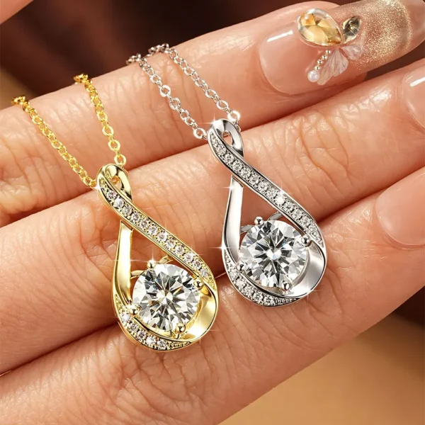 Collier Lnngy avec pendentif infini pour femme