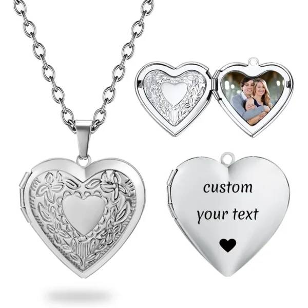 Collier médaillon personnalisé pour femme