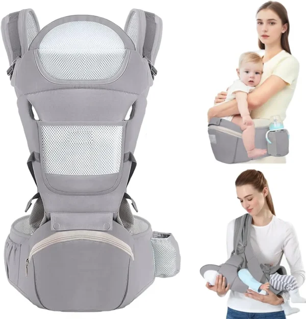 S6637d4e41dde42af8986561843c3984fy.webp Porte-bébé 6 en 1 avec assise sur la hanche