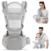 S6ec741a475d54821be5bc03270f7a41a8.webp Porte-bébé 6 en 1 avec assise sur la hanche