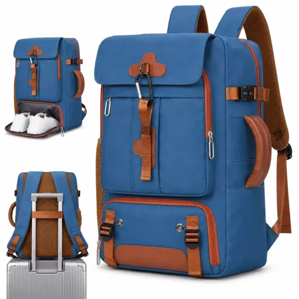 Sac à dos de voyage vintage pour homme