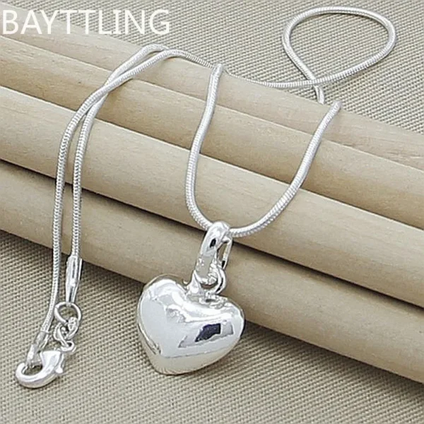 Collier raffiné en argent sterling 925