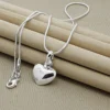 Collier raffiné en argent sterling 925