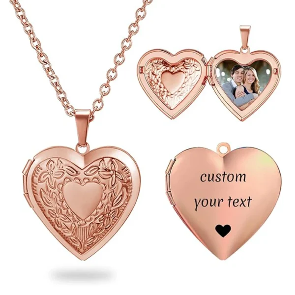 Collier médaillon personnalisé pour femme