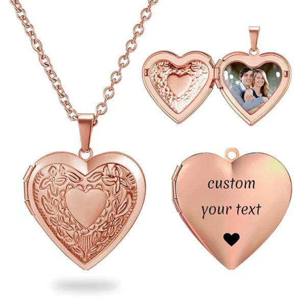 Collier médaillon personnalisé pour femme