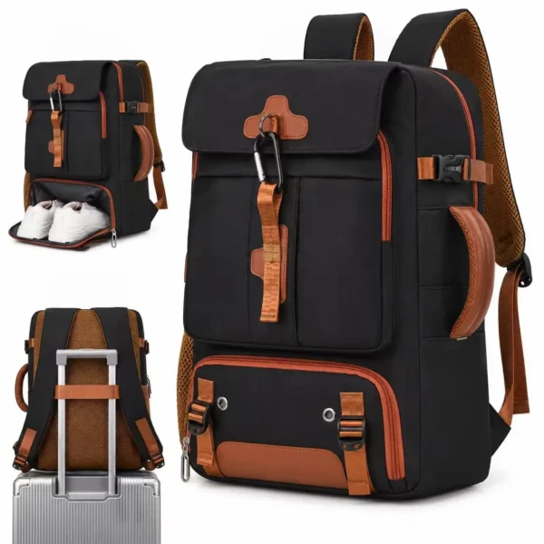 Sac à dos de voyage vintage pour homme