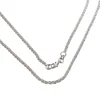 Nouveau collier tendance en argent