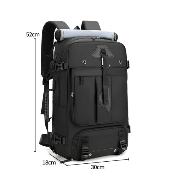 Sac à dos de voyage extensible pour homme