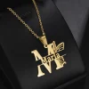 Collier personnalisé Treebud avec prénom et motif