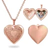 Collier médaillon personnalisé pour femme