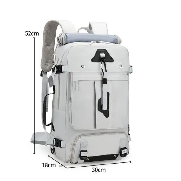 Sac à dos de voyage extensible pour homme