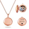 Collier médaillon personnalisé pour femme