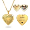 Collier médaillon personnalisé pour femme