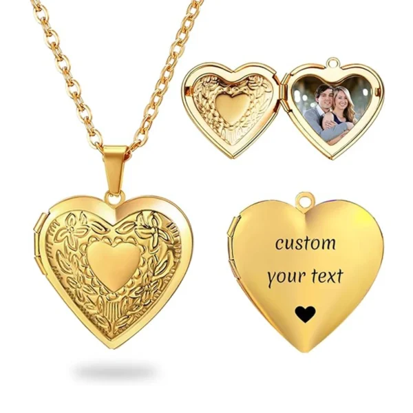 Collier médaillon personnalisé pour femme
